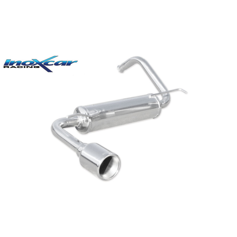 Posteriore con uscita singola diam.102 PEUGEOT 107 1.0 12V - 2005 68CV (Cod. I-PE107.01.102)