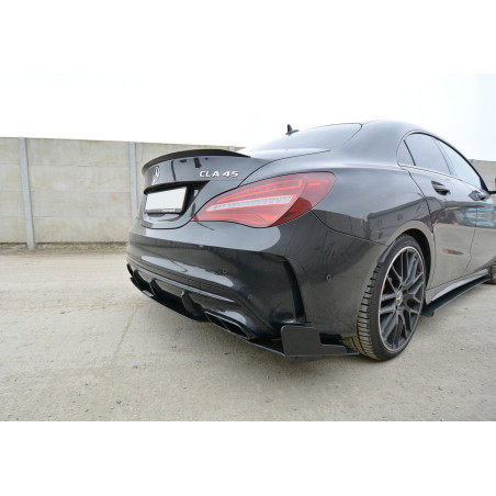 Splitters posteriori laterali racing Mercedes CLA A45 AMG C117 Facelift (Cod. M-ME-CLA-117F-AMG-CNC-