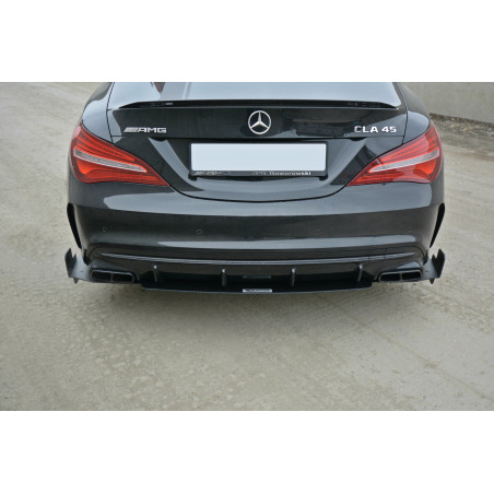 Splitters posteriori laterali racing Mercedes CLA A45 AMG C117 Facelift (Cod. M-ME-CLA-117F-AMG-CNC-