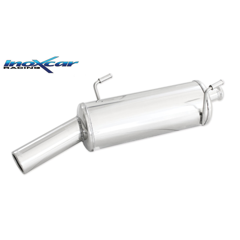 Posteriore con uscita singola diam. 80 PEUGEOT 206 1.6 16V XS - 2001-2006 110CV (Cod. I-PE206.06.80)