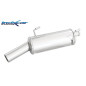 Posteriore con uscita singola diam. 80 PEUGEOT 206 1.6 16V XS - 2001-2006 110CV (Cod. I-PE206.06.80)