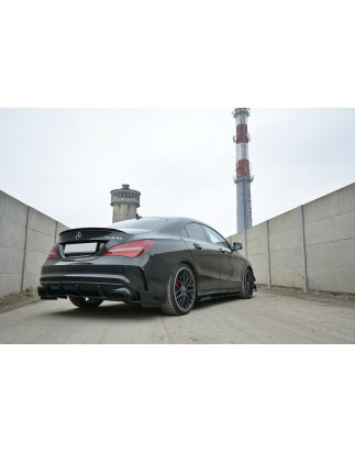 Splitters posteriori laterali racing Mercedes CLA A45 AMG C117 Facelift (Cod. M-ME-CLA-117F-AMG-CNC-