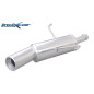 Posteriore con uscita singola diam. 102 PEUGEOT 206 SW 1.4 16V - 2002-2006 90CV (Cod. I-PE206.16.102