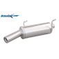 Posteriore con uscita singola diam. 80 PEUGEOT 206 1.4 16V / XS - 2001-2006 90CV (Cod. I-PE206.21.80