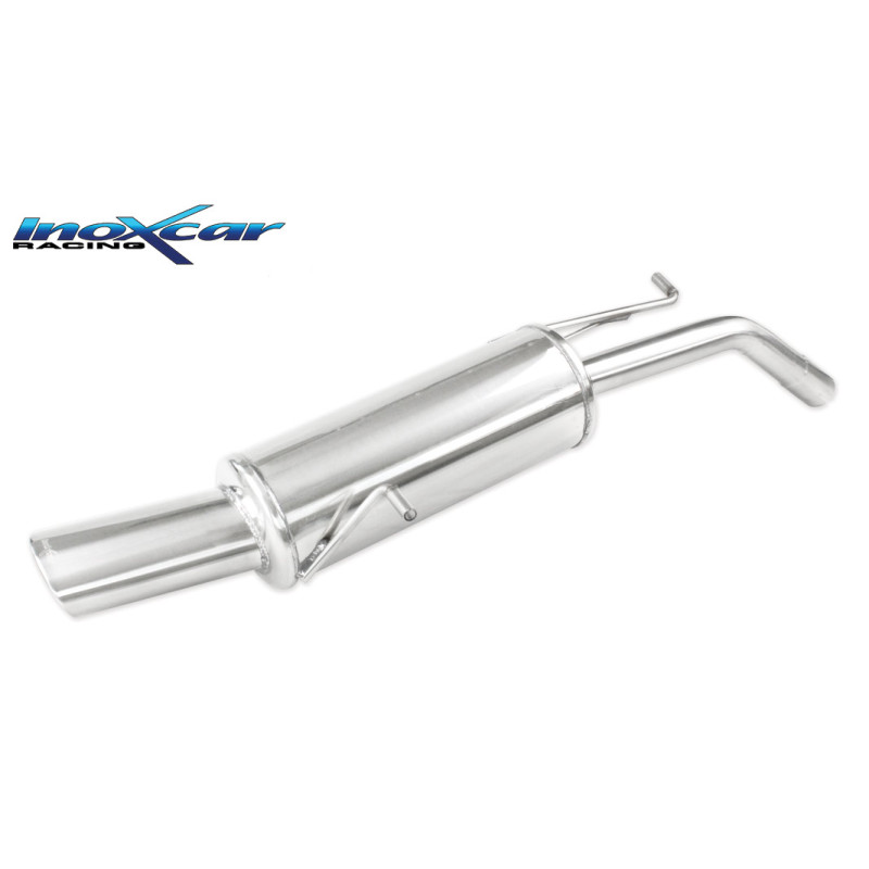 Posteriore con uscita singola ovale 120x80 mm PEUGEOT 207 1.6 16V THP - 2006 150CV (Cod. I-PE207.03.