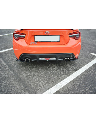 Splitters posteriori laterali V.1 Toyota GT86 Facelift  (Cod. M-TO-GT86-1F-RSD1G)