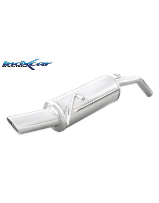 Posteriore con uscita singola ovale 120x80 mm PEUGEOT 207 HDI 1.6 16V - 2006 110CV (Cod. I-PE207.06.