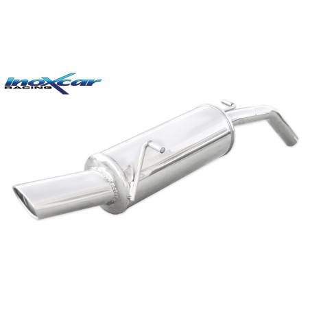 Posteriore con uscita singola ovale 120x80 mm PEUGEOT 207 HDI 1.6 16V - 2006 110CV (Cod. I-PE207.06.