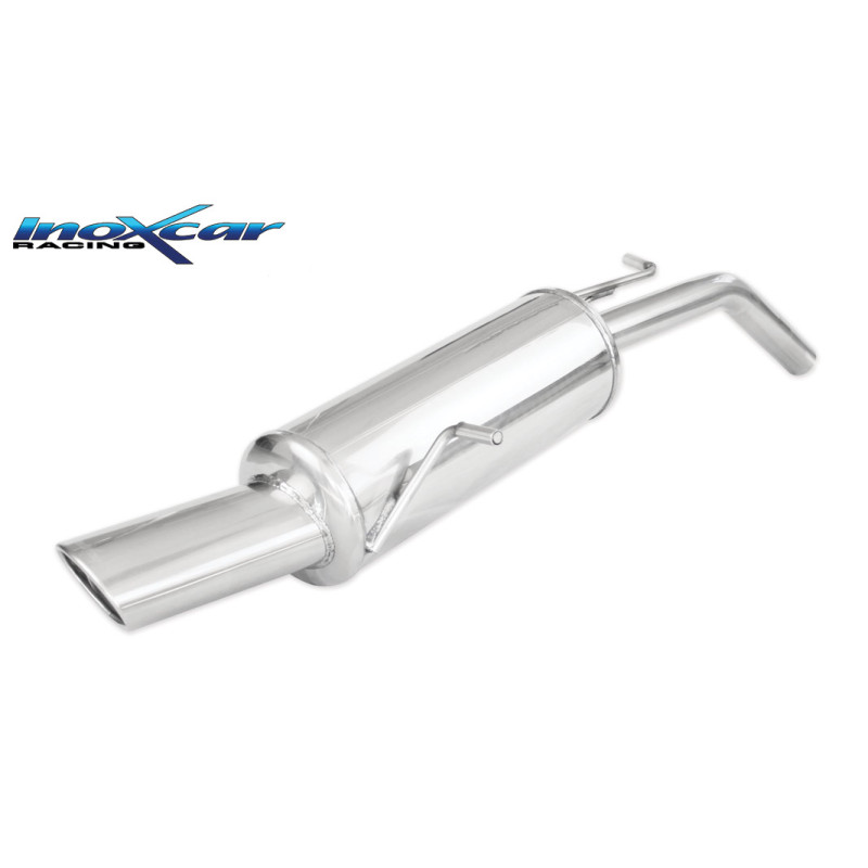 Posteriore con uscita singola ovale 120x80 mm PEUGEOT 207 1.4 XS 16V - 2008 95CV (Cod. I-PE207.07.12