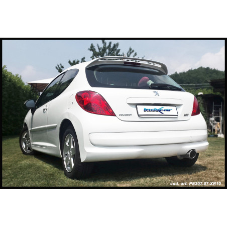 Posteriore con uscita singola ovale 120x80 mm PEUGEOT 207 1.4 XS 16V - 2008 95CV (Cod. I-PE207.07.12