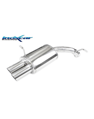 Posteriore con uscita 2 x diam. 80 RACING PEUGEOT 407 2.7 24V HDI - 2006 204CV (Cod. I-PE407.01.RA)