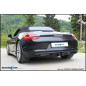 Posteriore con uscita centrale 2 x diam. 90 X-RACE BLACK MATT PORSCHE BOXSTER 981 2.7 - 2014 265CV (