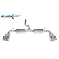Posteriore con uscita 2 x diam. 90 X-RACE DX+SX - 2010 245CV Porsche CAYENNE (Cod. I-POCAY.03.XR90)