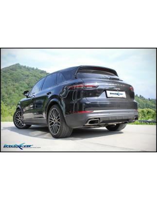 Posteriore senza silenziatore dx+sx - 2018 340CV Porsche CAYENNE (Cod. I-POCAY.09)