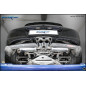 Catalizzatori sportivi 200 CPSI dx+sx + Posteriore silenziato con uscita centrale 2 x diam. 90 RACIN