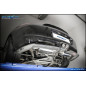 Catalizzatori sportivi 200 CPSI dx+sx + Posteriore silenziato con uscita centrale 2 x diam. 90 RACIN