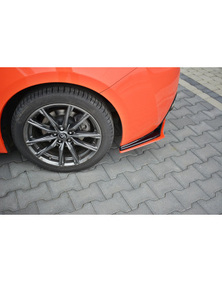 Splitters posteriori laterali V.2 Toyota GT86 Facelift  (Cod. M-TO-GT86-1F-RSD1RRED+RSD1G)