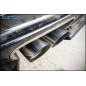 Catalizzatori sportivi 200 CPSI dx+sx + Posteriore silenziato con uscita centrale 2 x diam. 90 RACIN