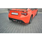 Splitters posteriori laterali V.2 Toyota GT86 Facelift  (Cod. M-TO-GT86-1F-RSD1RRED+RSD1G)