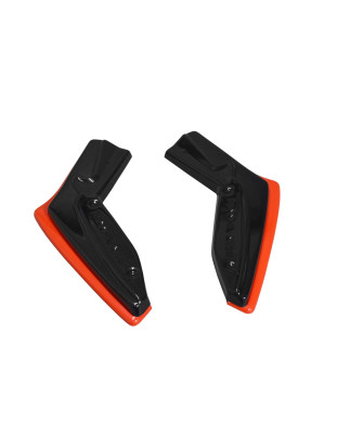 Splitters posteriori laterali V.2 Toyota GT86 Facelift  (Cod. M-TO-GT86-1F-RSD1RRED+RSD1G)