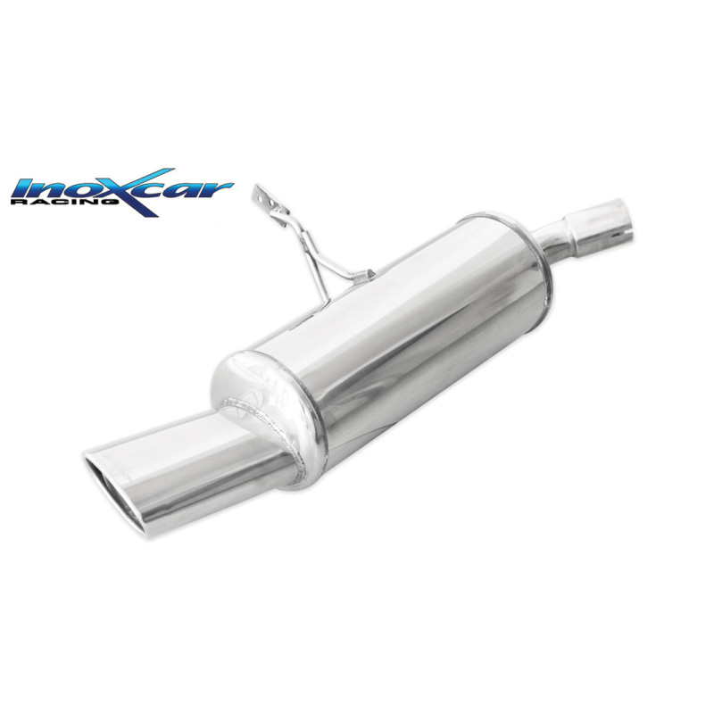 Posteriore con uscita singola ovale 120x80 mm RENAULT MEGANE III COUPE 2.0 TCE - 2011 180CV (Cod. I-