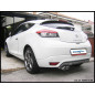 Posteriore con uscita singola ovale 120x80 mm RENAULT MEGANE III COUPE 2.0 TCE - 2011 180CV (Cod. I-