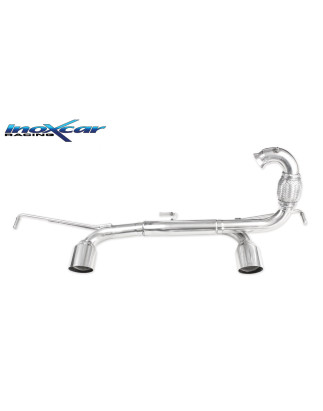 Posteriore senza silenziatore con uscita diam. 80 RACING dx+sx RENAULT TWINGO III GT 900 - 2017 110C