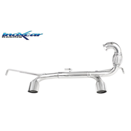 Posteriore senza silenziatore con uscita diam. 80 RACING dx+sx RENAULT TWINGO III GT 900 - 2017 110C