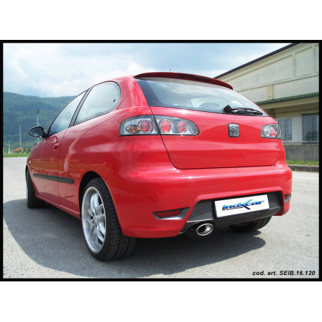 Posteriore con uscita singola diam. 102 SEAT IBIZA - 2002-2006 130CV (type 6L) (Cod. I-SEIB.16.102)