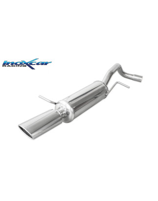 Posteriore con uscita singola ovale 120x80 mm SEAT IBIZA - 2007 160CV (type 6L) (Cod. I-SEIB.19.120)