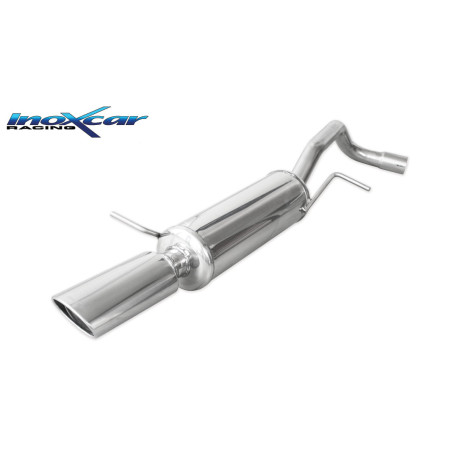 Posteriore con uscita singola ovale 120x80 mm SEAT IBIZA - 2007 160CV (type 6L) (Cod. I-SEIB.19.120)