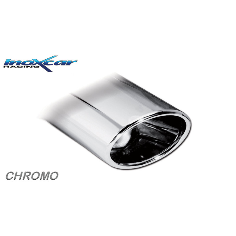 Posteriore con uscita singola ovale 150X105 mm SEAT LEON - 2002 210CV (type 1M) (Cod. I-SELE.08.150)