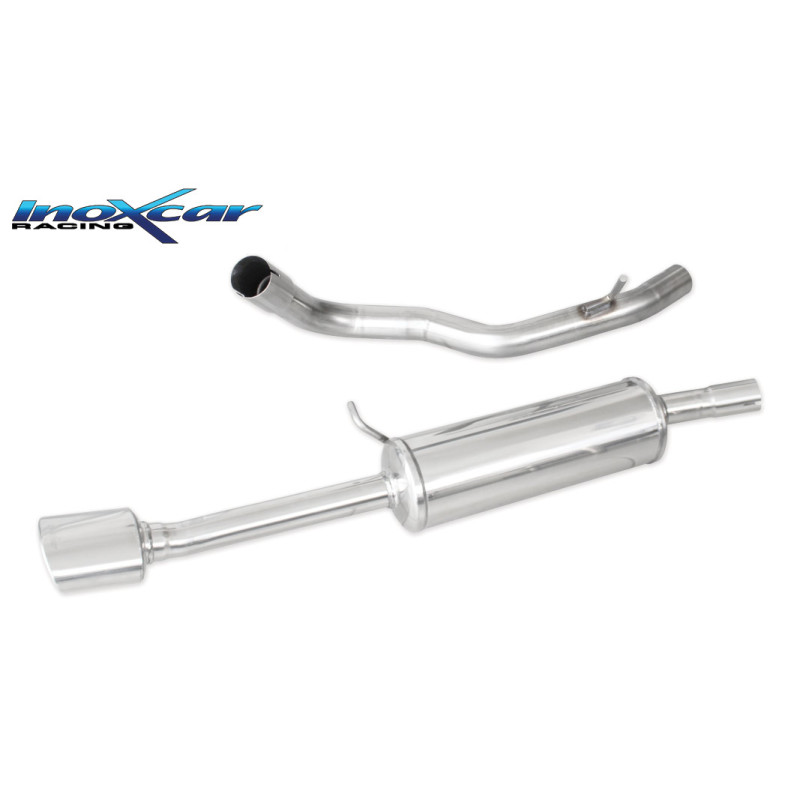 Posteriore con uscita singola ovale 120x80 mm SEAT TOLEDO - 1999-2002 90CV (type 1M) (Cod. I-SETO.07 Posteriore con uscita singola ovale 120x80 mm SEAT TOLEDO - 1999-2002 90CV (type 1M) (Cod. I-SETO.07