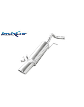 Posteriore con uscita singola ovale 120x80 mm SKODA FABIA (type 6Y) (Cod. I-SKFA.02.120 )
