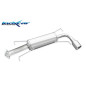 Posteriore con uscita singola diam.102 SUBARU IMPREZA 4WD 2.5 WRX - 2008 265CV (Cod. I-SUIM.30.102)