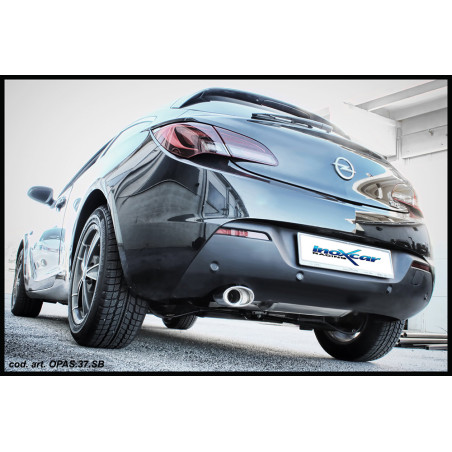 Tubo centrale silenziato - 2010 180CV Opel ASTRA J (Cod. I-TCAS.01S)