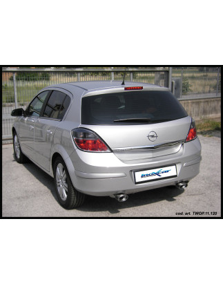 Tubo centrale con silenziatore OPEL ASTRA H - 2007 180CV (type GTC) (Cod. I-TCASS)