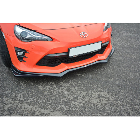 SPLITTER ANTERIORE V.2 Toyota GT86 Facelift  (Cod. M-TO-GT86-1F-FD2G)