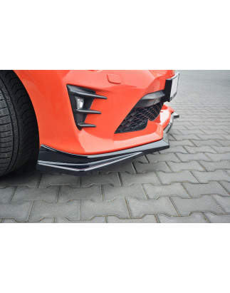 SPLITTER ANTERIORE V.2 Toyota GT86 Facelift  (Cod. M-TO-GT86-1F-FD2C)