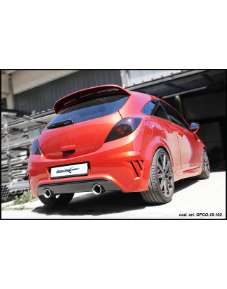 Tubo centrale con silenziatore - 2012 210CV Opel CORSA D (Cod. I-TCOP.01S)