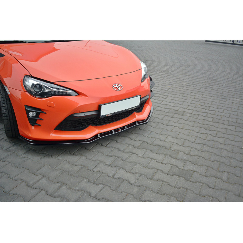 SPLITTER ANTERIORE V.3 Toyota GT86 Facelift  (Cod. M-TO-GT86-1F-FD3G)