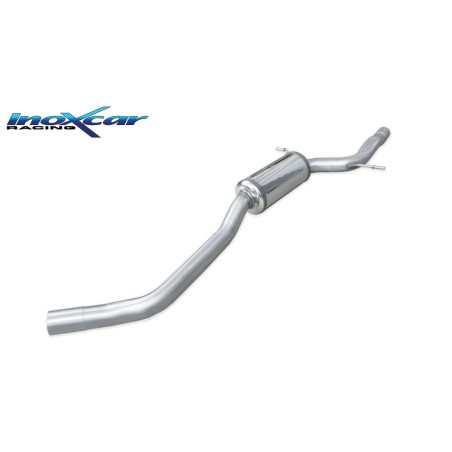 Tubo centrale con silenziatore AUDI A4 QUATTRO B8 - 2008 211CV (type 8K) 4WD (Cod. I-TCSA4)