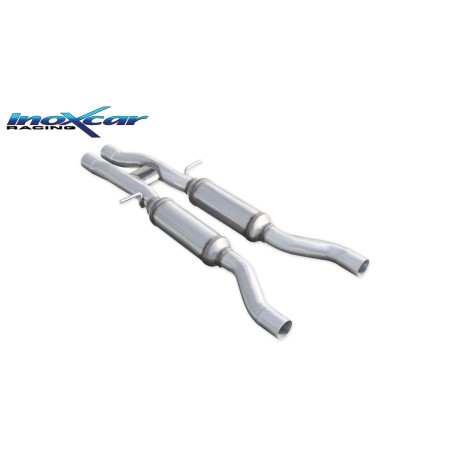 Tubo centrale con silenziatore AUDI A6 - 2008-2010 580CV (type 4F) (Cod. I-TCSA6)