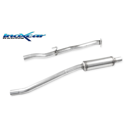 Tubo centrale silenziato - 2021 182CV Honda CIVIC (Cod. I-TCSCIVIC.05)