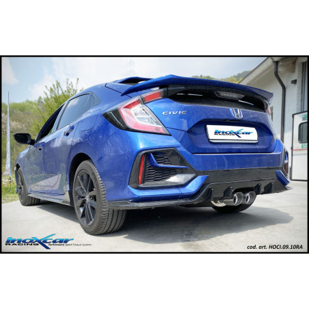 Tubo centrale silenziato - 2021 182CV Honda CIVIC (Cod. I-TCSCIVIC.05)