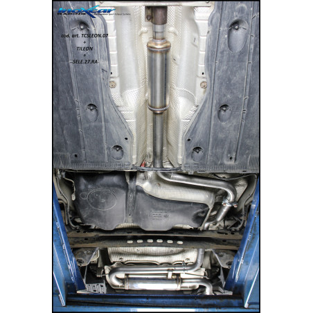 Tubo centrale silenziato - 2018 Seat LEON (type 5F) (Cod. I-TCSLEON.07)