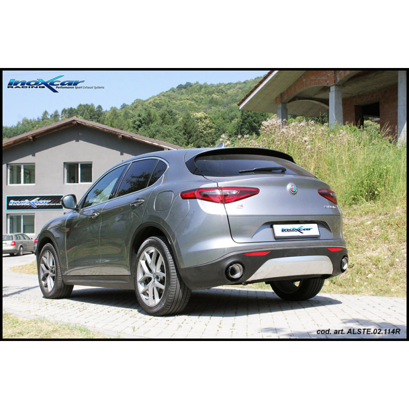 Tubo centrale diretto ALFA ROMEO STELVIO 2.0 TURBO Q4 - 2017 200CV (Cod. I-TCSTELVIO)