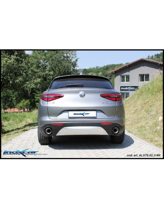Tubo centrale diretto ALFA ROMEO STELVIO 2.0 TURBO Q4 - 2017 200CV (Cod. I-TCSTELVIO)