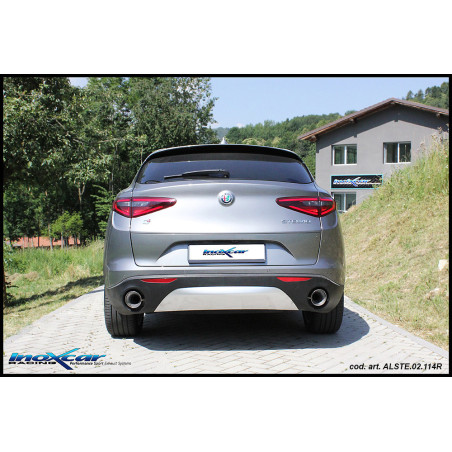 Tubo centrale diretto ALFA ROMEO STELVIO 2.0 TURBO Q4 - 2017 200CV (Cod. I-TCSTELVIO)
