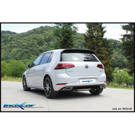 Tubo centrale diretto - 2017 125CV Volkswagen GOLF 7.5 (Cod. I-TCVW.16)